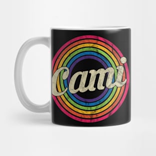 Cami - Retro Rainbow Faded-Style Mug